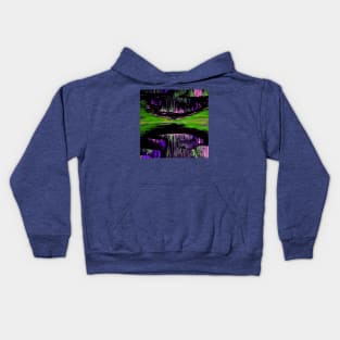 Northern Lights 3 by BrokenTrophies Kids Hoodie